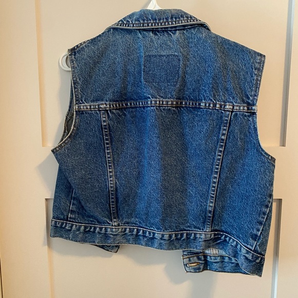 No sleeve denim vest - Picture 2 of 3